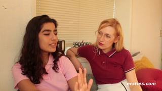 Ersties - Luna &amp; Natalia Shoot Their First Lesbian Video Together