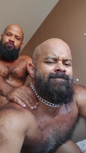 Bearded Stepfather Putting It in the Bear's Ass.