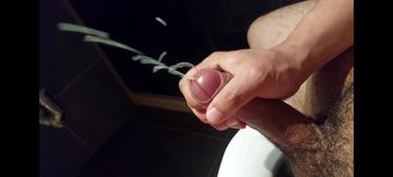 Big cumshot after edging