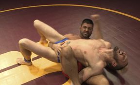 Ground and pound: Kirk Cummings and Dominic Pacifico
