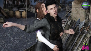 Town of Femdom E5 - Princess Bryanna balls busting