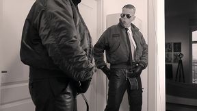 alpha leather hunk xl 8 (voyeur view + cumshots xl)