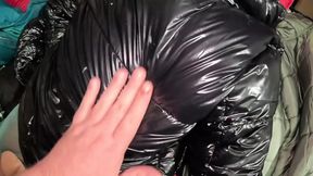 Several Shiny Down-jackets Used for Fucking and Masturbating 267