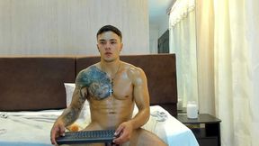 naked, masturbate cum