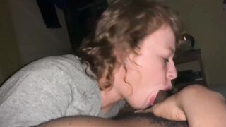 Red Haired White Teens Blows Long African Cock two