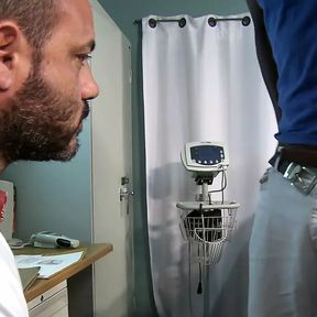 ExtraBigDicks Scary Str8 Big Black Dick Visits His Doctor