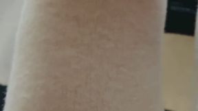 Used stocking and lots of tickling