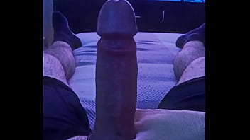 Lunch Time Masturbation with Creamy Fountain Cumshot