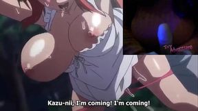 Big Tits Goth MILF Watching Hentai - Imaria Episode 3 - Hentai with Ivy Adventure