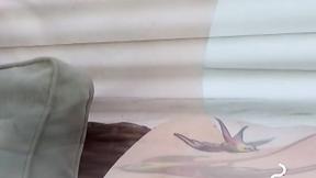 ”Tatted twinks blowing clouds of smoke to his shaft”