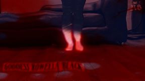 Beneath the feet of your Goddess.