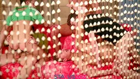 Three Horny Twinks Drenched in Cum After Wild Group Fuck – GayXXX