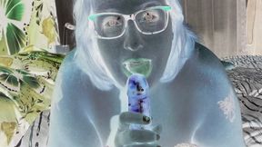 angyourdirtycanadian Inverted Desires: Negative Filter Dildo BJ ASMR