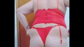 Lingerie Vermelha Cdzinha