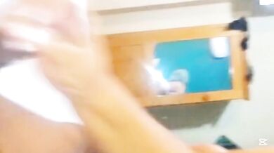 Mature milf likes to have cucumber stuffed in her tight pussy