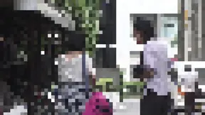 Lucky guy picks up black-haired bob-haired wife in Tokyo