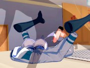 My Hero Academia - Invisible Girl Toru Hagakure 3D Hentai