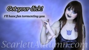 Got your dick! I will enjoy tormenting you - WMV SD 480p