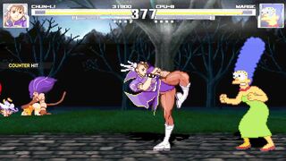 Chun li vs Marge (Mugen)