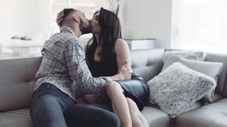 Slut trans woman lets her guy mistress bang her wet ass