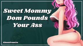 Mommy straps your ass raw pegging FDOM slut worship ASMR