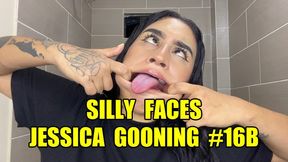 Silly Faces Jessica Gooning #16B: Derpface Overload (Animated)