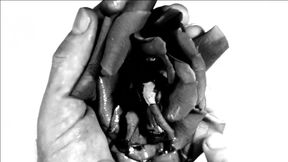 Hand Fetish - My Hands Destroying Flowers and Fruit