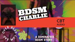 BDSM Charlie Explores CBT and gets punished with the cum bag