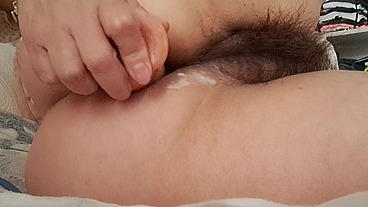 stepmother opening her ass with a dildo