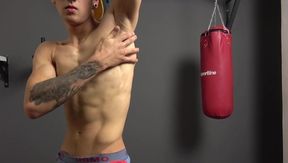 EastBoys.com - Highly adorable muscle latino twunk on live webcam