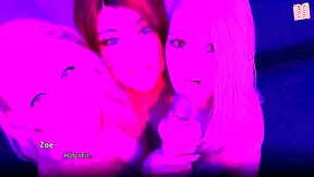 Fucking Elizabeth In Front Of Zoe And Bailey - Hot 3D Hentai Teen Sex Scene