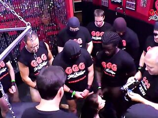 GGG GROUP-SEX BACKSTAGE - JIZZ ADDICTED HARLOTS