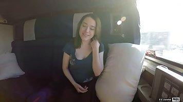 Alice Merchesi and Jerry are making a porn video just for fun, and enjoying it a lot