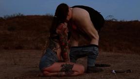 Hard degradation for goddes outside at night