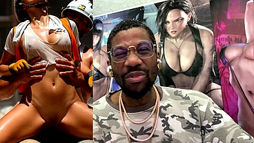 Tight Juicy Bald Pussy Female Construction Worker Fucking Her Co-Workers, AI Generated