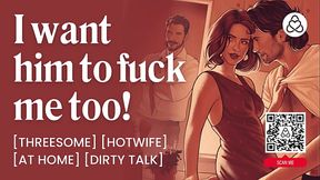 ASMR Audio Porn: Hotwife MFM Threesome with Husband &amp_ Boyfriend &ndash_ Anal Sex &amp_ DP &ndash_ Erotic Audio Story