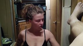 Teen Gives Rimjob And Deep Head Licks Sucks Rims Swallows Older Cock In Rv At Camp Lavender