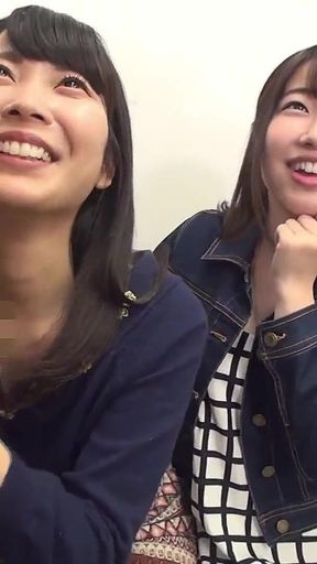 Two Bestie Amateur Girls: Sloppy French Kissing While Teasing Handjob 2 Special Edition -2