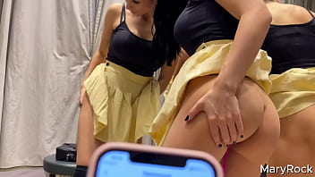 Public Sex Thriller with My GF Using Lovense Lush Toy