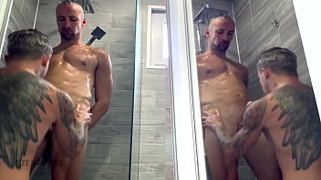 Wildly hungry strong boner of male Kit Belove tears mouth and ass of Falcone Al