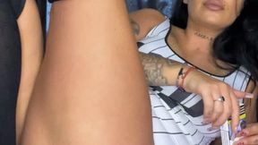 smoking , ass and socks