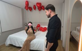 Creampie Surprise for My Big Tit Girlfriend