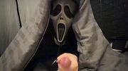 Horny Ghostface Girl under the Blanket Ruthlessly Jerked Me Off — the Best Dream of My Life on Halloween Night (Long Nails)