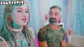 Anal loving Hippie Big Cock Fuck and Gape