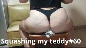 Squashing my teddy #60