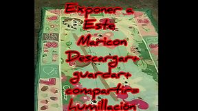 Maricon expuesto sissydaniela