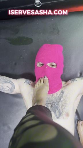 Ebony Goddess Foot Domination POV