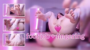 👣 𝐛𝐚𝐫𝐞𝐟𝐨𝐨𝐭 𝐚𝐧𝐝 𝐥𝐮𝐛𝐞𝐝 𝐟𝐨𝐨𝐭𝐣𝐨𝐛 + 𝐟𝐢𝐧𝐠𝐞𝐫𝐢𝐧𝐠 (𝐟𝐢𝐫𝐬𝐭 𝐟𝐨𝐨𝐭 𝐟𝐞𝐭𝐢𝐬𝐡 𝐯𝐢𝐝!) 👣