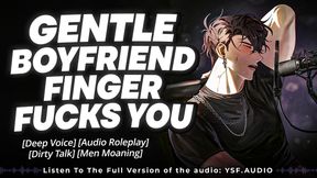 Deep Voice Dom Gently Fucks You In Bed with Praising - Audio Porn - Men Moaning