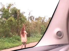 Steamy Yard Action! Busty Japanese Skank Gets Her Cunt Invaded Hard